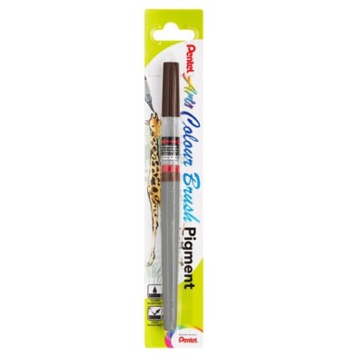 Fine art shop - Pentel rechargeable \"Color Brush Pigment\", Sepia 141 | totenart.com\n