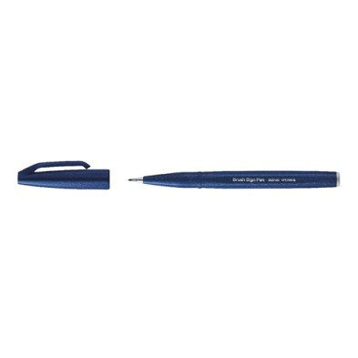 Fine art shop - Sign Pen Brush Pentel Touch, Navy blue | totenart.com\n