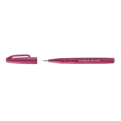Fine art shop - Sign Pen Brush Pentel Touch, Burgundry | totenart.com\n