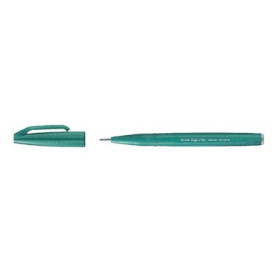 Fine art shop - Sign Pen Brush Pentel Touch, Turquoise Green | totenart.com\n