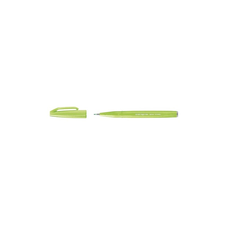 Fine art shop - Sign Pen Brush Pentel Touch, Green fluor | totenart.com\n