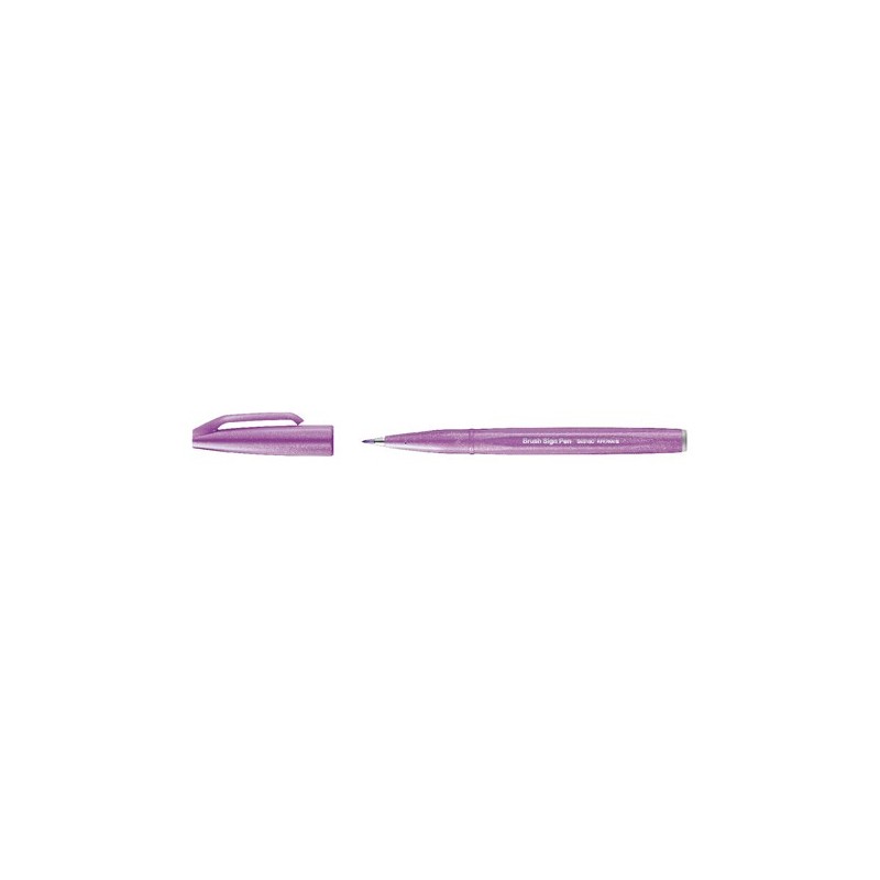 Fine art shop - Sign Pen Brush Pentel Touch, Violet Rose | totenart.com\n