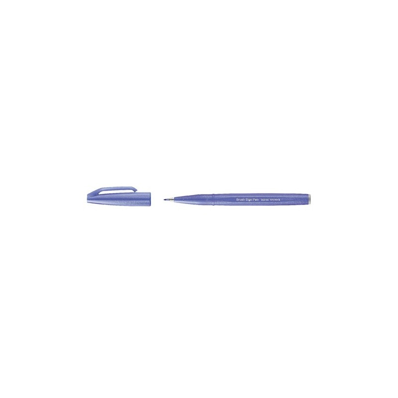 Fine art shop - Sign Pen Brush Pentel Touch, Blue violet | totenart.com\n