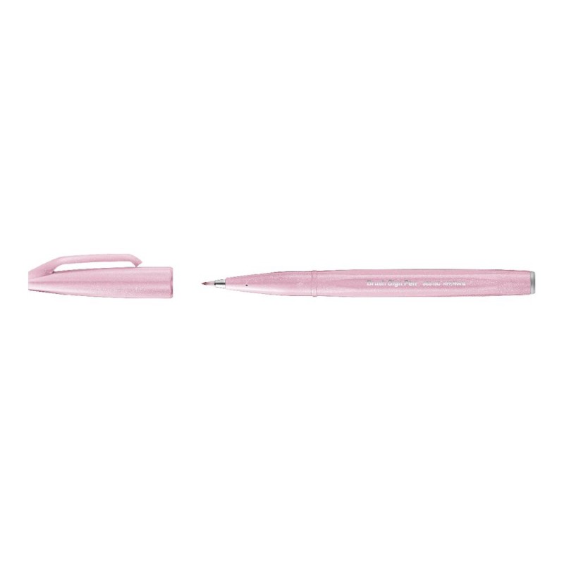 Fine art shop - Sign Pen Brush Pentel Touch, Pink stick | totenart.com\n