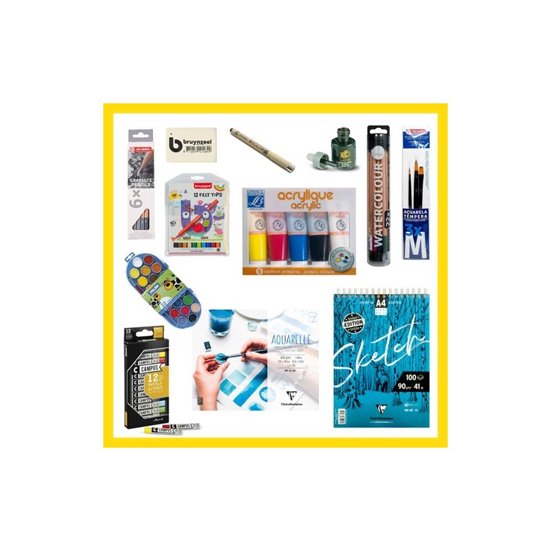 Fine art shop - Art Pack Intermediate | totenart.com 