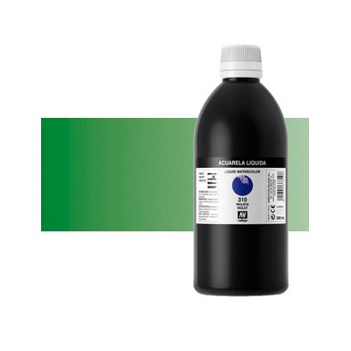 Liquid Watercolour Vallejo, Intense Green, 500 ml. n.530