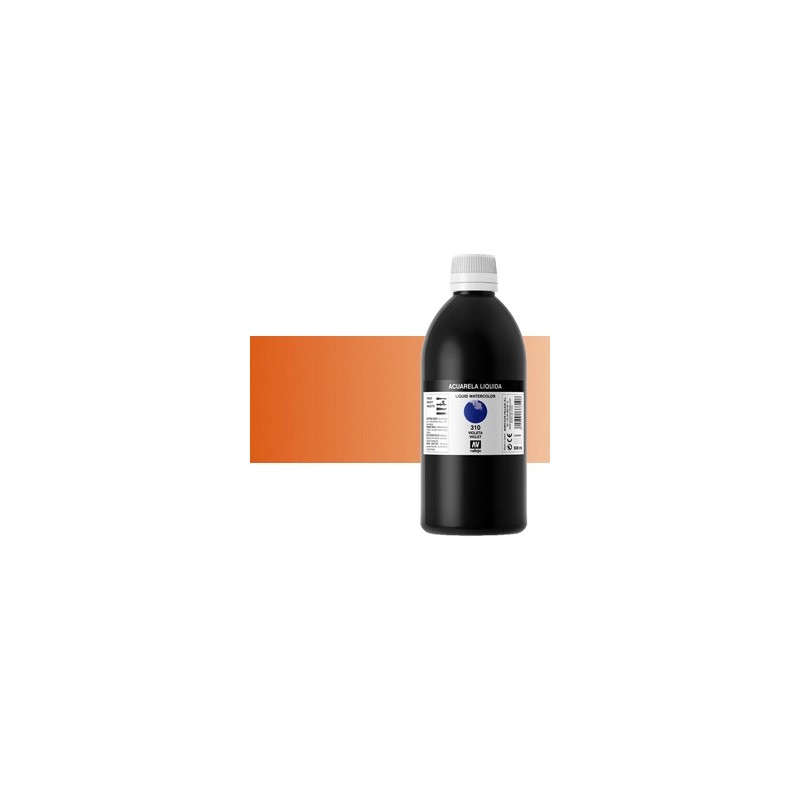 Liquid Watercolour Vallejo, Golden Brown, 500 ml. n.610