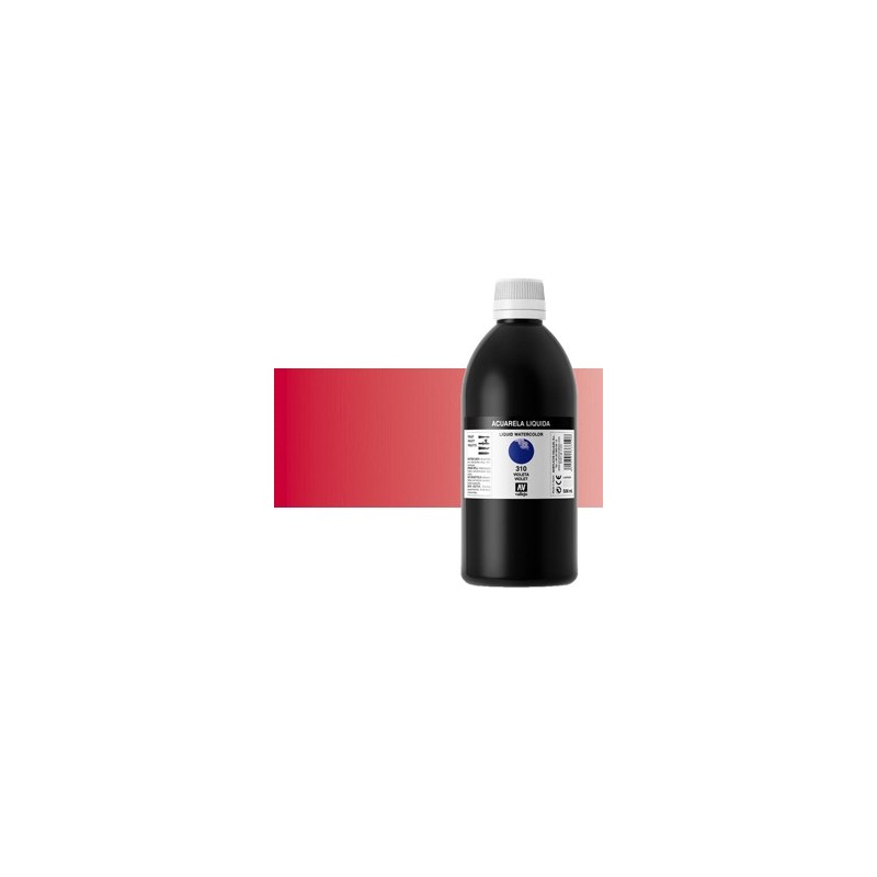 Liquid Watercolour Vallejo, Intense Red, 500 ml. n.230