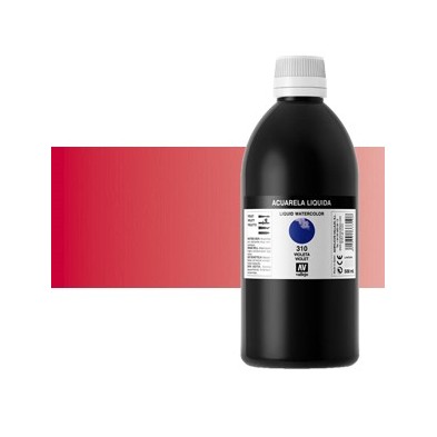 Liquid Watercolour Vallejo, Intense Red, 500 ml. n.230