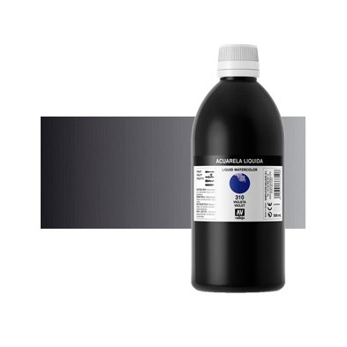 Liquid Watercolour Vallejo, Black, 500 ml. n.710