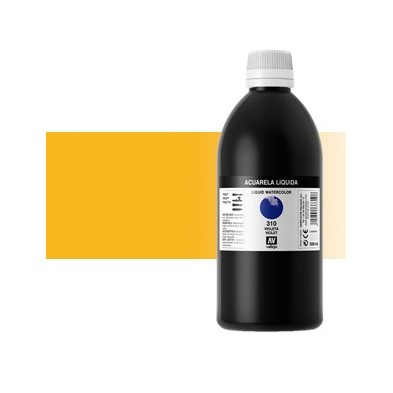 Liquid Watercolour Vallejo, Gold Yellow, 500 ml. n.130