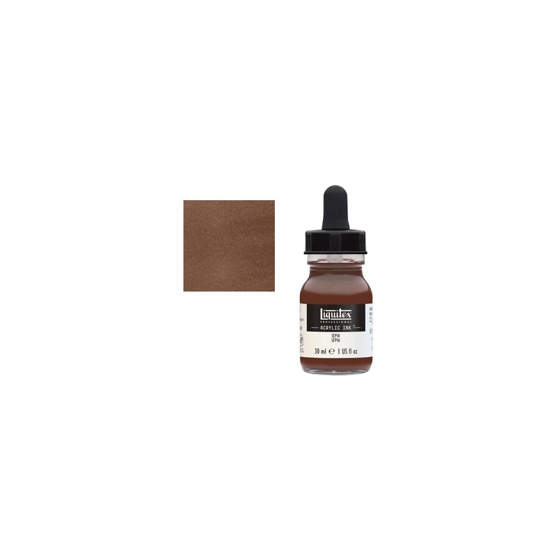 Fine art shop - Liquitex Acrylic Ink Sepia, 30 ml. | totenart.com