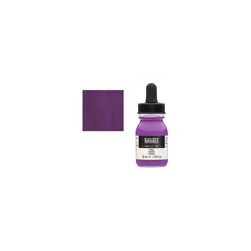 Fine art shop - Liquitex Acrylic Ink Purple, 30 ml. | totenart.com