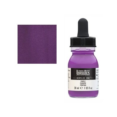 Fine art shop - Liquitex Acrylic Ink Purple, 30 ml. | totenart.com