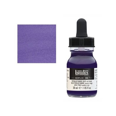 Fine art shop - Liquitex Acrylic Ink Ftalo Blue (Red Hue), 30 ml. | totenart.com