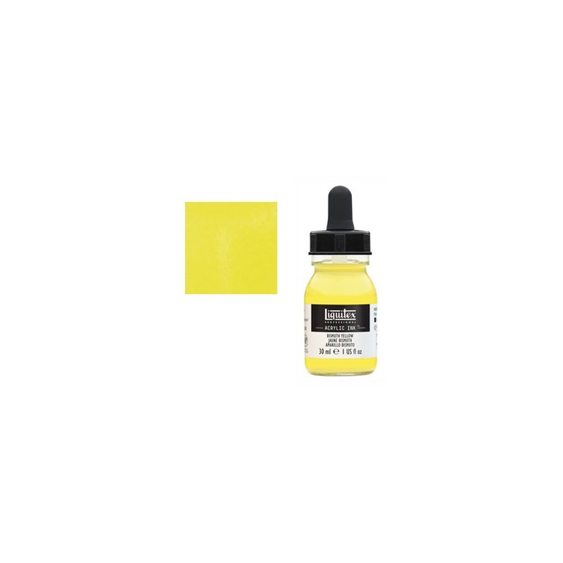 Fine art shop - Liquitex Acrylic Ink Bismuth Yellow, 30 ml. | totenart.com