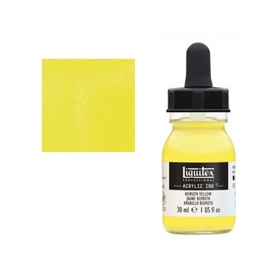 Fine art shop - Liquitex Acrylic Ink Bismuth Yellow, 30 ml. | totenart.com
