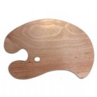  Fine art shop - Oval wooden paddle varnished Talens, 70x47 cm | totenart.com