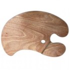  Fine art shop - Oval wooden paddle varnished Talens, 70x47 cm | totenart.com