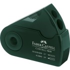  Fine art shop - Castell 9000 double pencil sharpener, green, Faber-Castell  | totenart.com