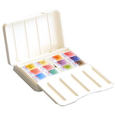 Fine art shop - Set LIMITED EDITION of 12 godets \"Botany\", plastic case, White Nights | totenart.com