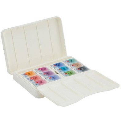Fine art shop - Set LIMITED EDITION of 12 godets \"Pastel\", plastic case, White Nights | totenart.com