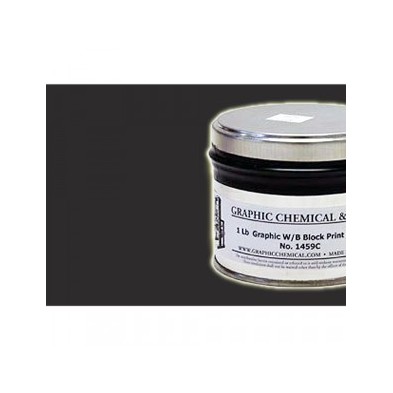 Litho Ink Graphic Chemical, Black, lata 450 ml.