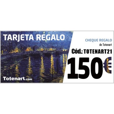 Fine art shop - Gift Card 150 Euros | totenart.com\n
