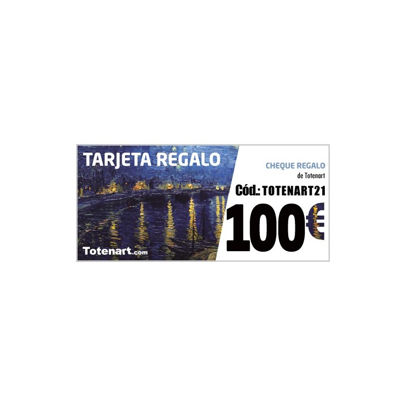Fine art shop - Gift Card 100 Euros | totenart.com