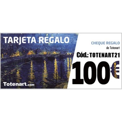 Fine art shop - Gift Card 100 Euros | totenart.com