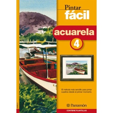 Fine art shop - Easy Painting Watercolor Book 4 , Parramon, in Spanish | totenart.com