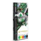 Fine art shop - Marker Case Chameleon, 5 Changing Color (Primary Colors) | totenart.com