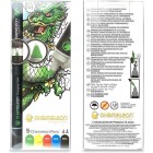 Fine art shop - Marker Case Chameleon, 5 Changing Color (Primary Colors) | totenart.com