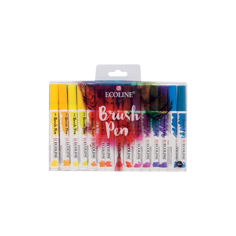 Fine art shop - Set Ecoline Brush Pen 30 ud | totenart.com
