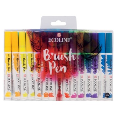 Fine art shop - Set Ecoline Brush Pen 30 ud | totenart.com