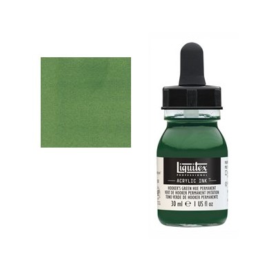 Fine art shop - Liquitex Acrylic Ink Hooker Green, 30 ml. | totenart.com