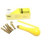 Linoleum box set, with handle and 5 nibs.