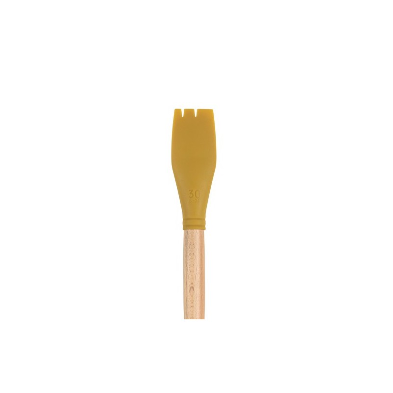 Fine art shop - Silicone Blade nº 4 yellow, 30 mm, long handle, Catalyst Princeton | totenart.com
