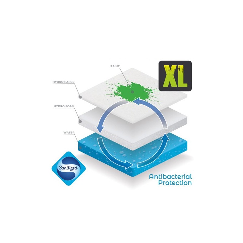  Fine art shop - Wet Palette XL with lid, 50 sheets, Green Stuff World (19 x 28 cm) | totenart.com