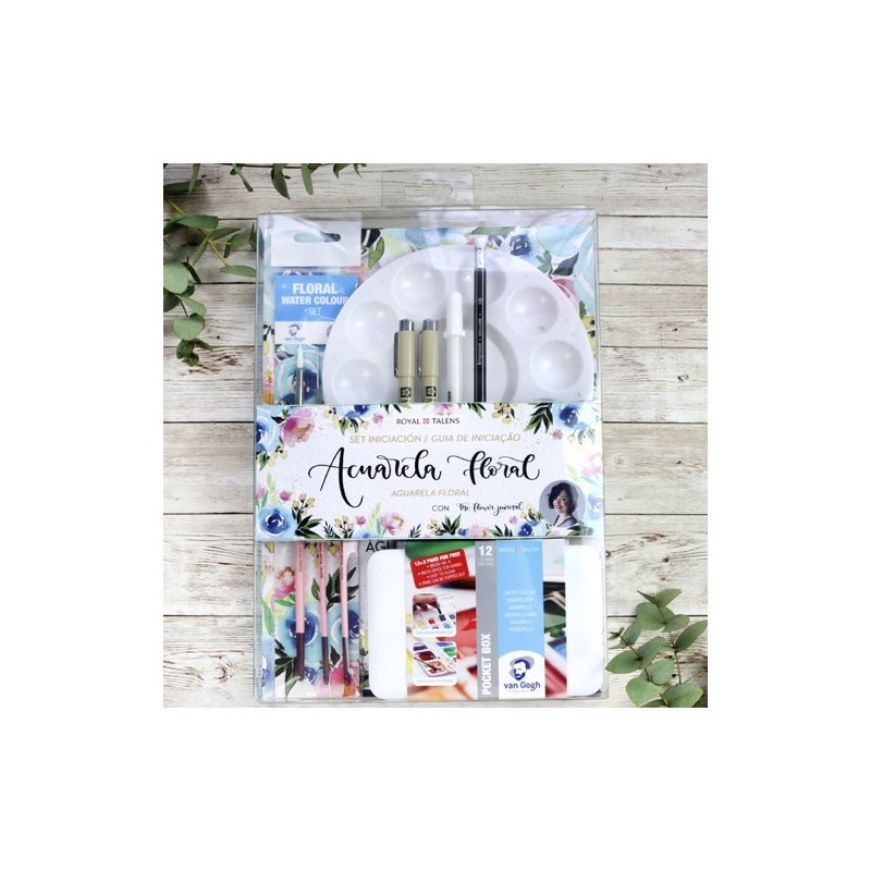 Fine art shop - The Flower Journal, Watercolor Starter Set, Talens | totenart.com