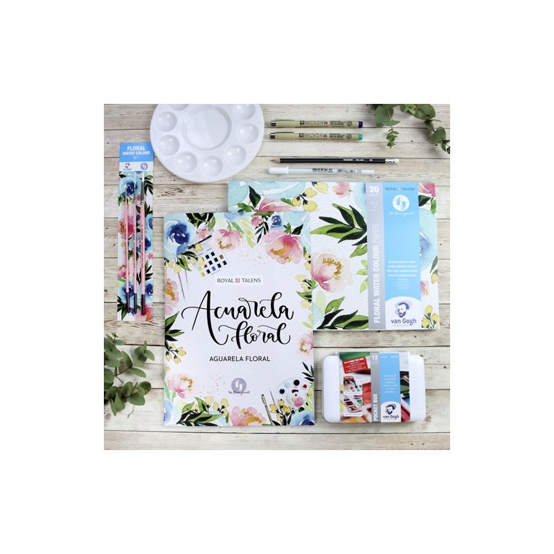 Fine art shop - The Flower Journal, Watercolor Starter Set, Talens | totenart.com