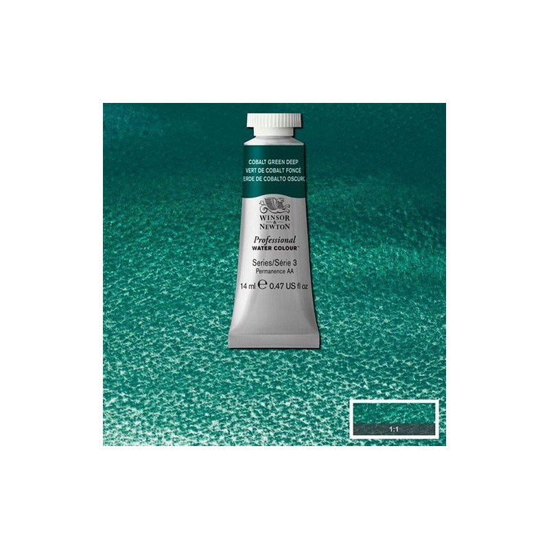 Fine art shop - Artist Watercolor Cobalt Green Deep 14 ml, W N 185 | totenart.com