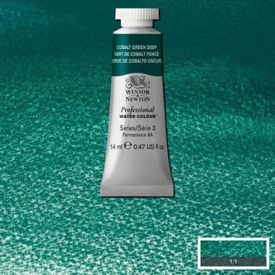 Fine art shop - Artist Watercolor Cobalt Green Deep 14 ml, W N 185 | totenart.com