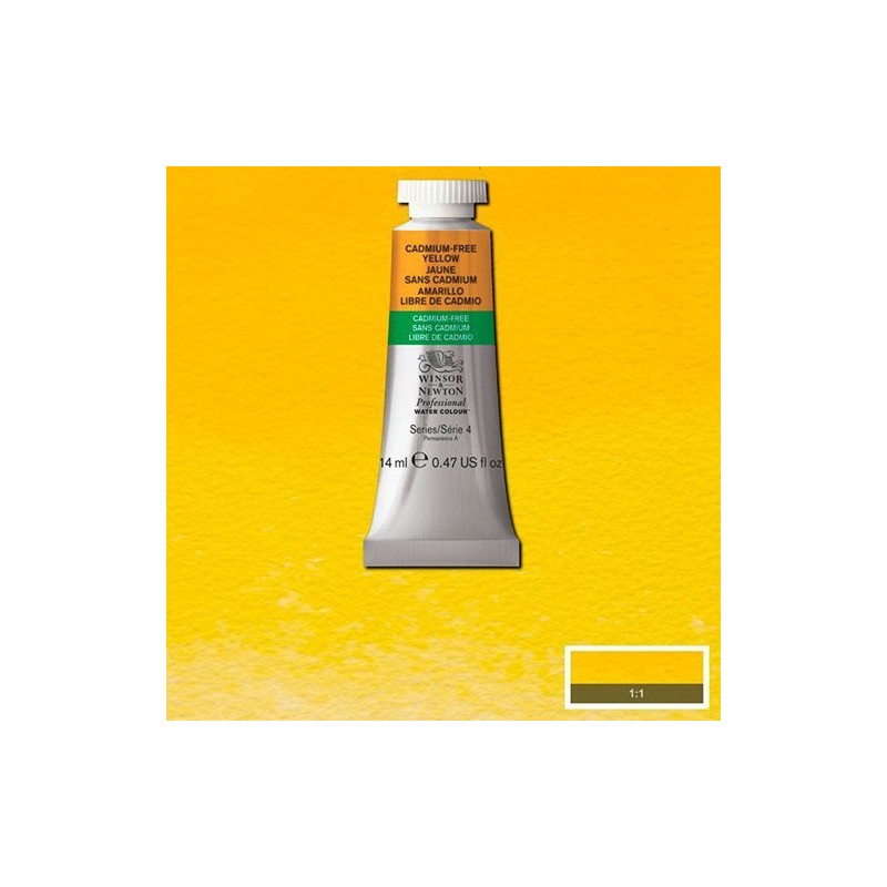 Fine art shop - Artist Watercolor Cadmiun-Free Yellow 14 ml, W N 890 | totenart.com