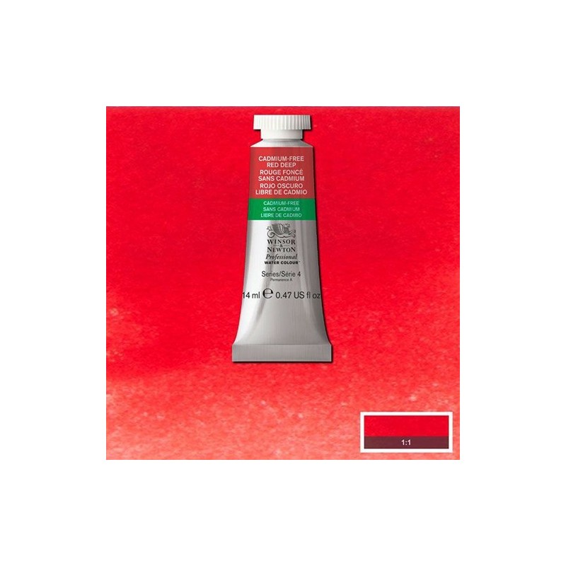 Fine art shop - Artist Watercolor Cadmiun-Free Red Deep 14 ml, W N 895 | totenart.com