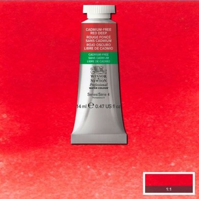 Fine art shop - Artist Watercolor Cadmiun-Free Red Deep 14 ml, W N 895 | totenart.com
