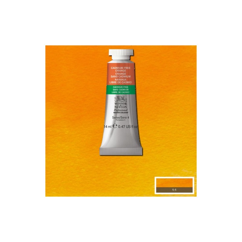 Fine art shop - Artist Watercolor Cadmiun-Free Orange 14 ml, W N 890 | totenart.com