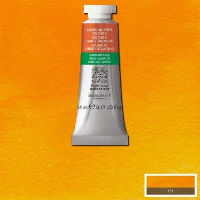 Fine art shop - Artist Watercolor Cadmiun-Free Orange 14 ml, W N 890 | totenart.com