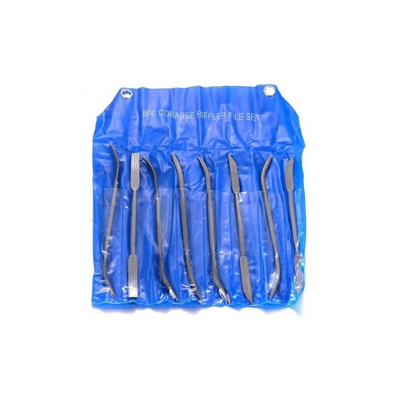 Fine art shop - Set of 8 rifflers | totenart.com 