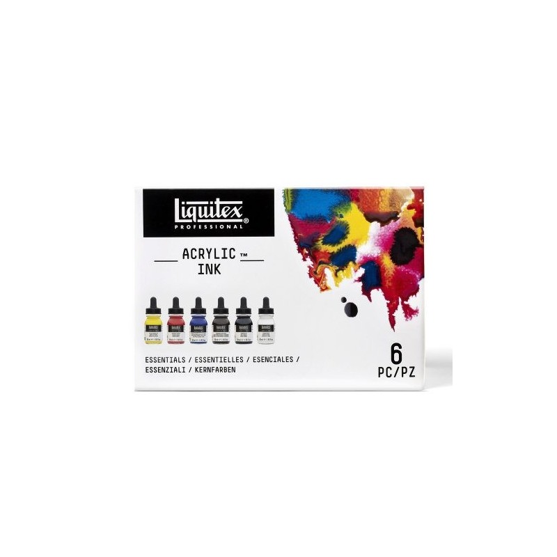 Fine art shop - Essential Ink Color Set, Liquitex | totenart.com